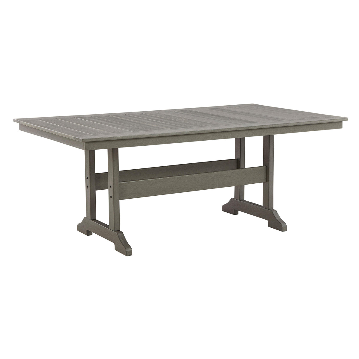 Visola Outdoor Rectangle Dining Table - Gray Visola Outdoor Rectangle Dining Table - Gray
