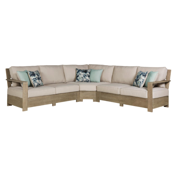 Signature Design by Ashley Outdoor Seating Sectionals P804-854/P804-877 IMAGE 1