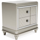 Signature Design by Ashley Chevanna 2-Drawer Nightstand B744-92 IMAGE 1