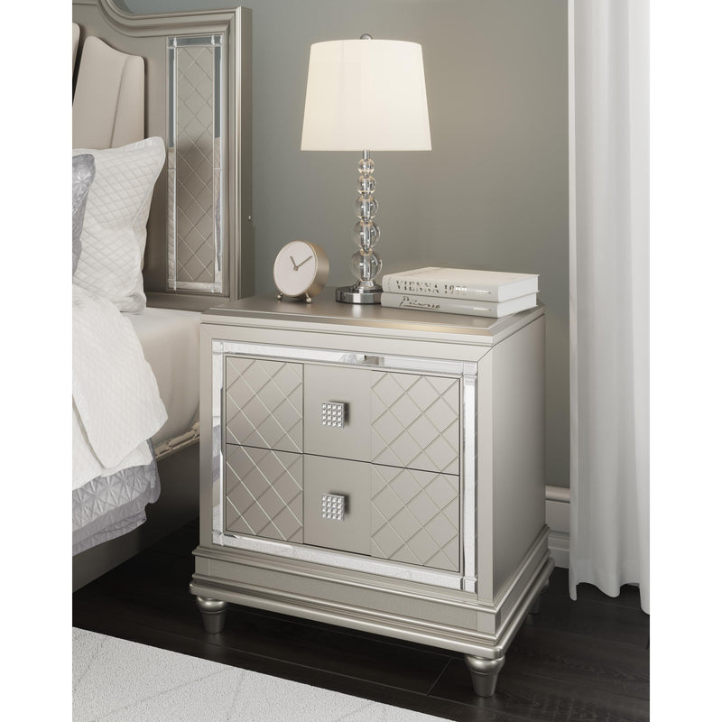 Signature Design by Ashley Chevanna 2-Drawer Nightstand B744-92 IMAGE 6