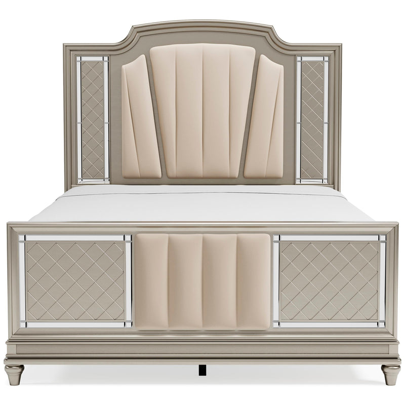 Signature Design by Ashley Chevanna Queen Upholstered Panel Bed B744-57/B744-54/B744-96 IMAGE 2