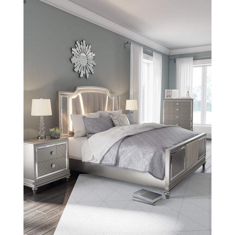 Signature Design by Ashley Chevanna King Upholstered Panel Bed B744-58/B744-56/B744-97 IMAGE 10