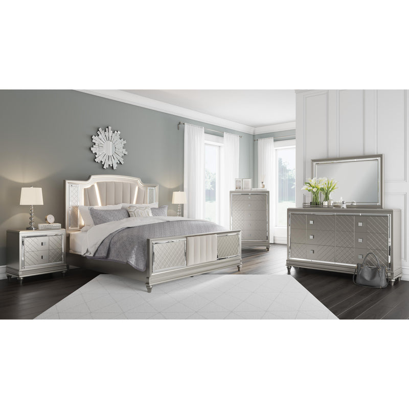Signature Design by Ashley Chevanna King Upholstered Panel Bed B744-58/B744-56/B744-97 IMAGE 11