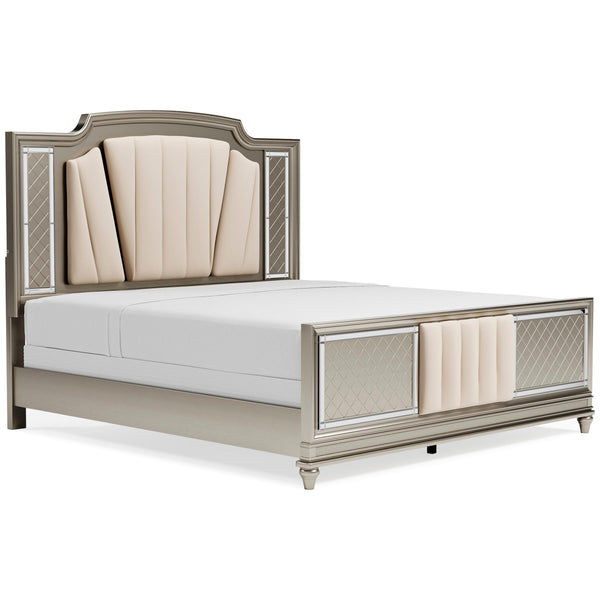 Signature Design by Ashley Chevanna King Upholstered Panel Bed B744-58/B744-56/B744-97 IMAGE 1