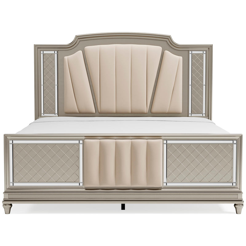 Signature Design by Ashley Chevanna King Upholstered Panel Bed B744-58/B744-56/B744-97 IMAGE 2