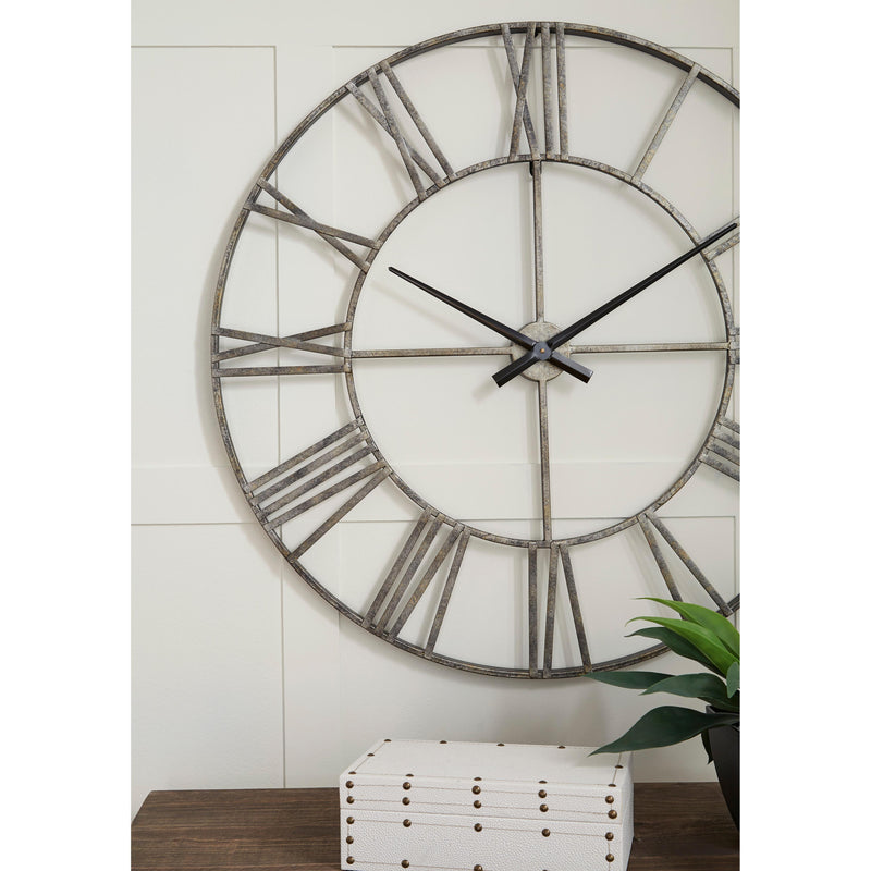  Signature Design by Ashley Paquita A8010237 Wall Clock IMAGE 3