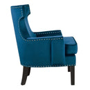 Homelegance Lapis Stationary Fabric Accent Chair 1190BU-1 IMAGE 3