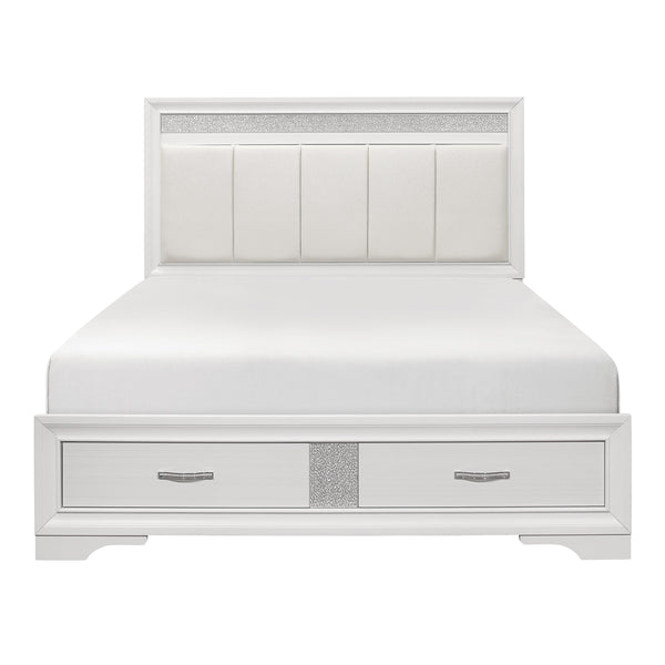 Homelegance Luster Queen Platform Bed with Storage 1505W-1* IMAGE 1