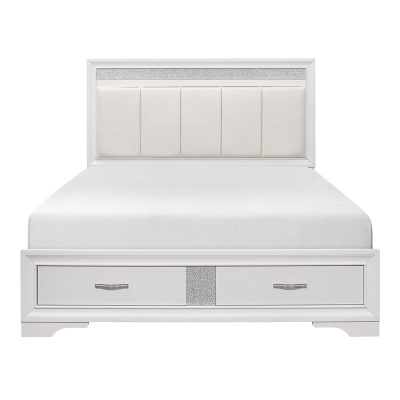 Homelegance Luster Queen Platform Bed with Storage 1505W-1* IMAGE 1