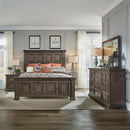  Liberty Furniture Industries Inc. Big Valley 361-BR-QPB Queen Panel Bed IMAGE 7