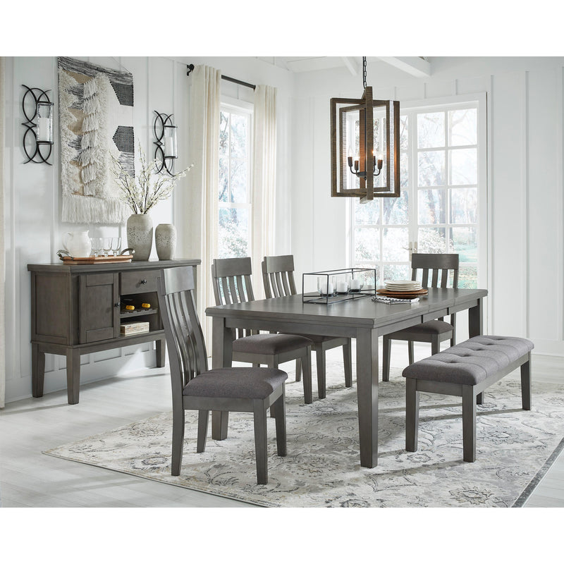 Signature Design by Ashley Hallanden D589-00 Large Upholstered Dining Room Bench IMAGE 5