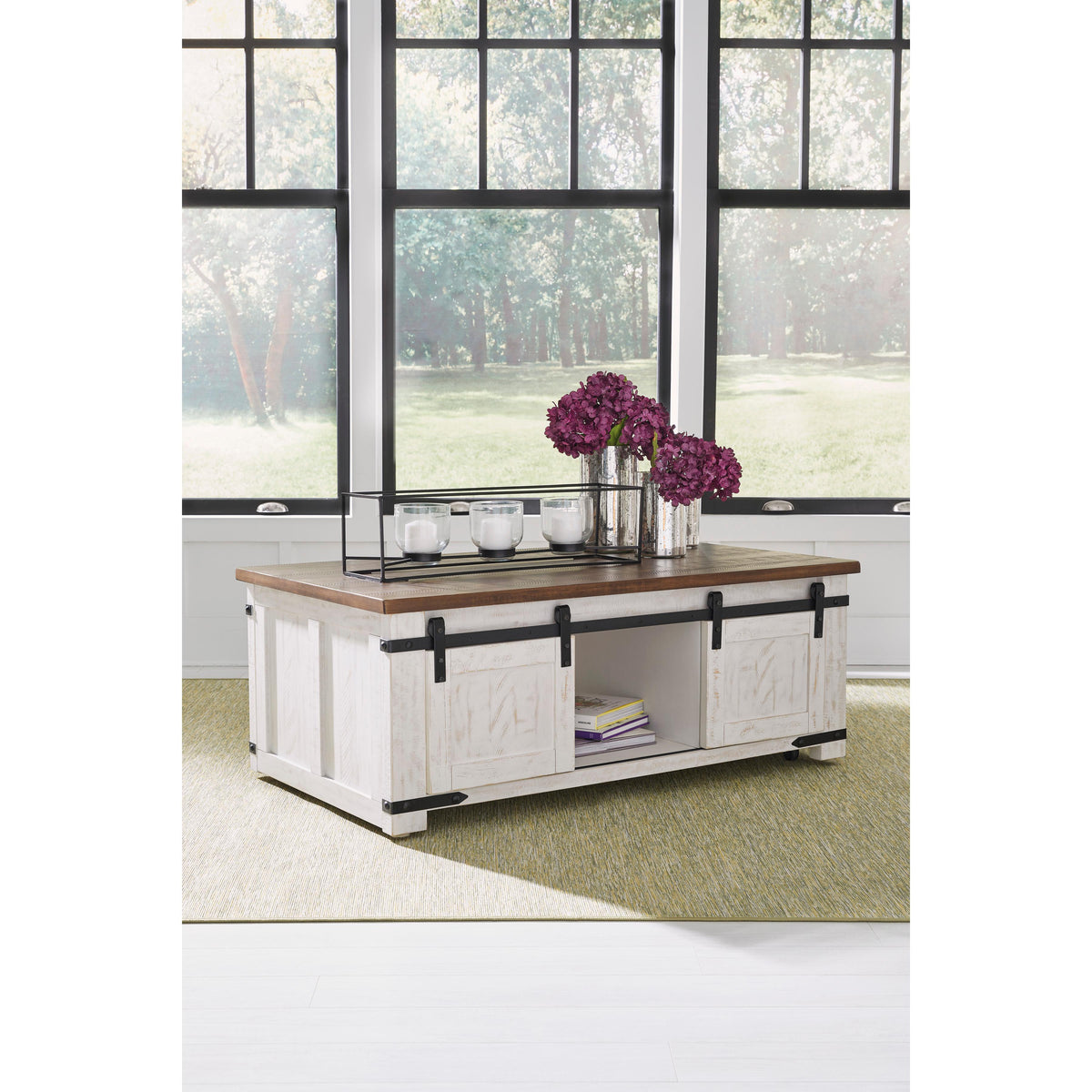 【holyholy】ティファール Signature Design by Ashley Wystfield Cocktail Table T969-1