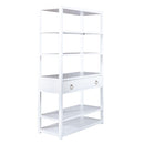  Liberty Furniture Industries Inc. Midnight 2030WH-AB3970 Accent Bookcase IMAGE 2