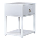  Liberty Furniture Industries Inc. East End 2030WH-AT2126 1 Shelf Accent Table IMAGE 2
