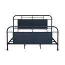  Liberty Furniture Industries Inc. Vintage 179-BR15HFR-N King Metal Bed - Navy IMAGE 1