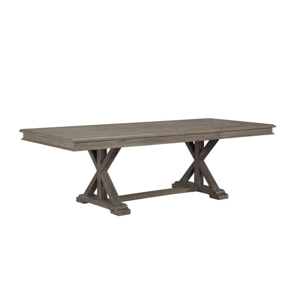 Homelegance Cardano Dining Table with Pedestal Base 1689BR-96* IMAGE 1