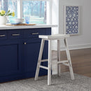  Liberty Furniture Industries Inc. Creations II 38-B1830 Sawhorse Stool - White IMAGE 6
