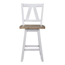  Liberty Furniture Industries Inc. Lindsey Farm 62WH-B250324 Counter Height Swivel Chair IMAGE 1