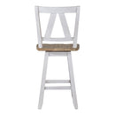  Liberty Furniture Industries Inc. Lindsey Farm 62WH-B250324 Counter Height Swivel Chair IMAGE 4