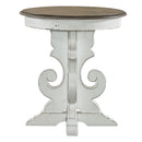  Liberty Furniture Industries Inc. Magnolia Manor 244-OT1022 Round End Table IMAGE 2