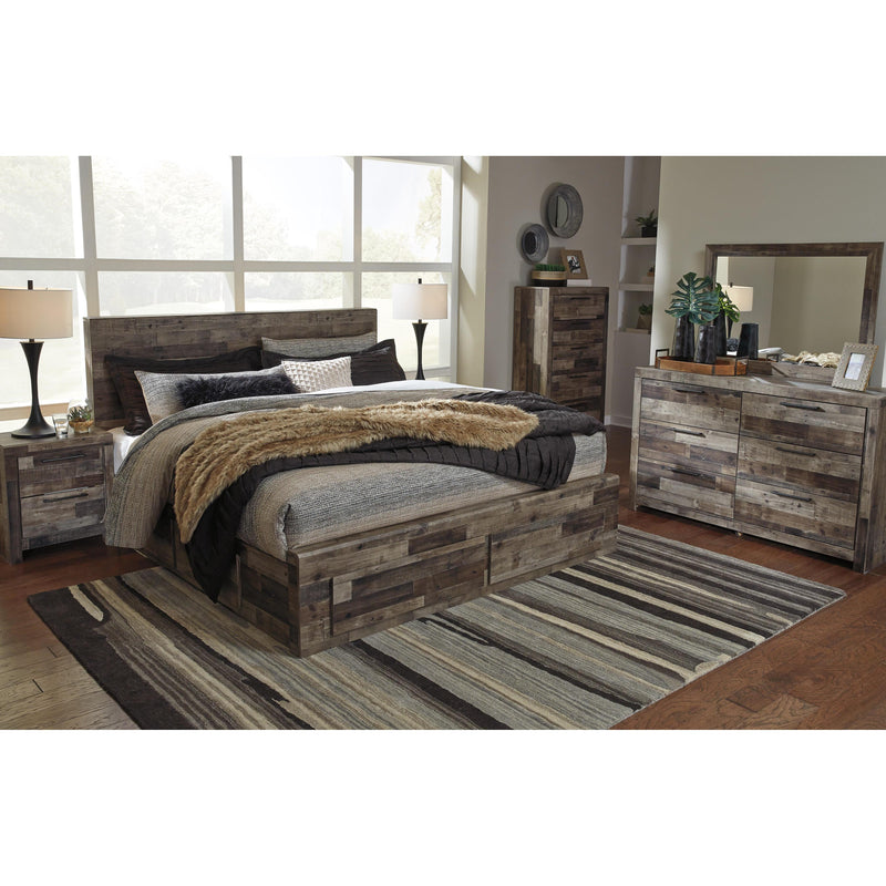 Benchcraft Derekson Queen Panel Bed with Storage B100-13/B200-57/B200-54S/B200-60/B200-95 IMAGE 5