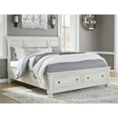 Signature Design by Ashley Robbinsdale B742B9 California King Sleigh Bed with Storage IMAGE 5