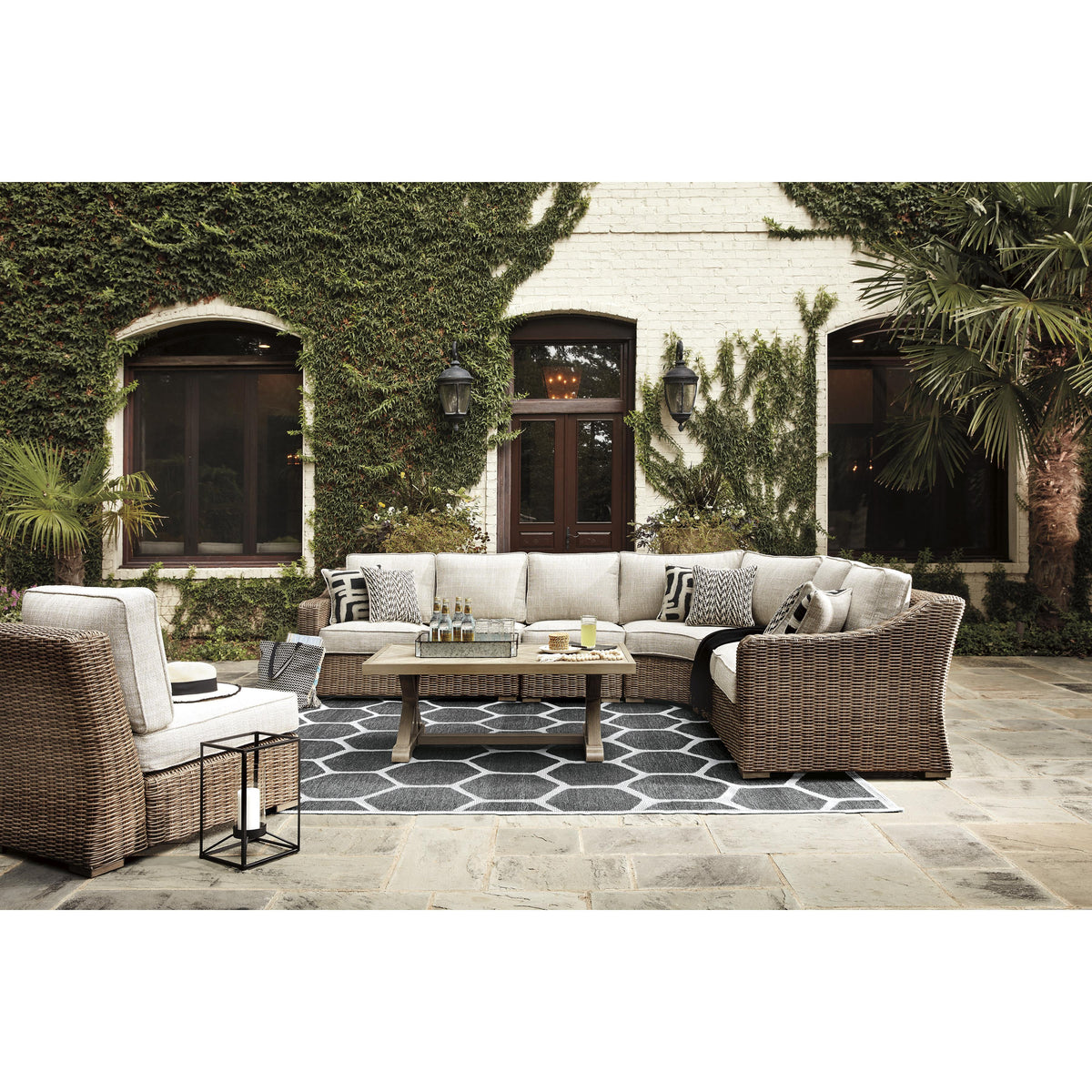 Beachcroft 5 piece outdoor sectional discount
