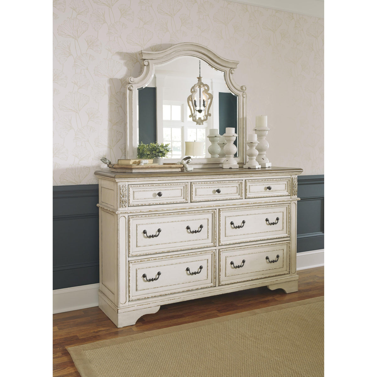 Signature Design by Ashley Realyn B743B1 Dresser and Mirror