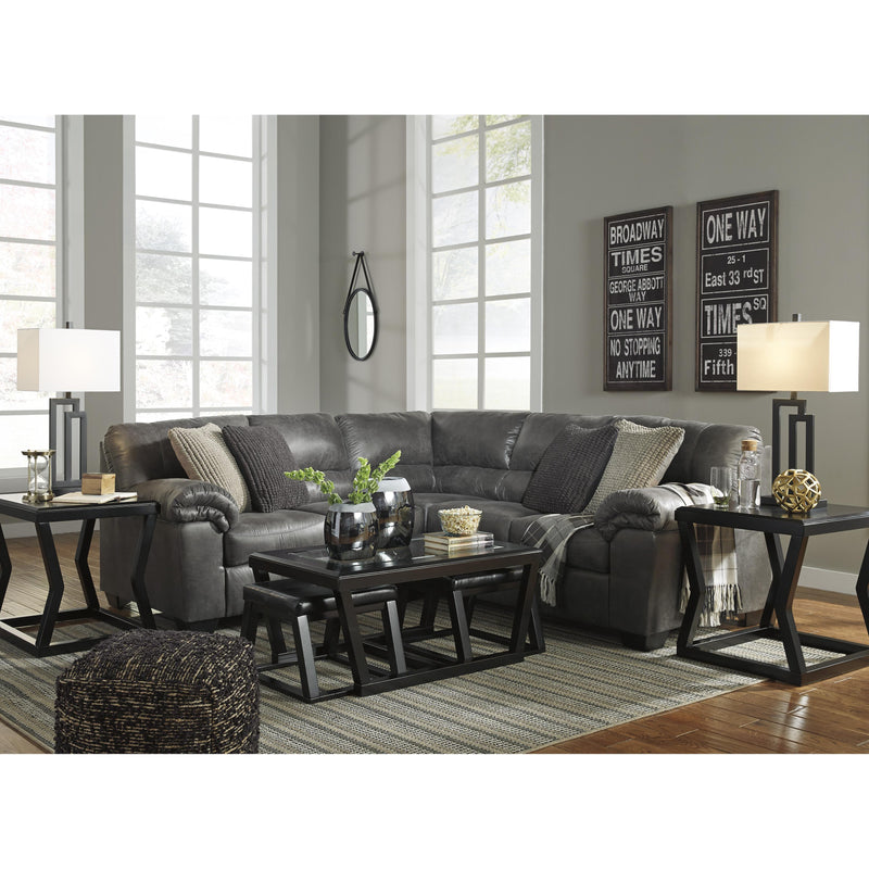  Signature Design by Ashley Bladen Leather Look 2 pc Sectional 1202155/1202167 IMAGE 4