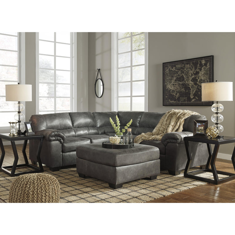  Signature Design by Ashley Bladen Leather Look 2 pc Sectional 1202155/1202167 IMAGE 5