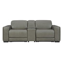 Signature Design by Ashley Correze U94202S3 3 pc Power Reclining Sectional IMAGE 4