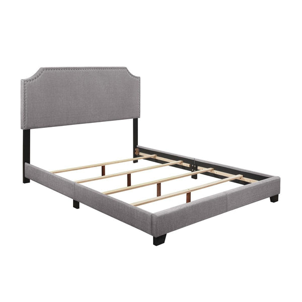 Homelegance Queen Upholstered Bed SH235GRY-1 IMAGE 1