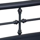  Liberty Furniture Industries Inc. Vintage 179-BR17HFR-N Full Metal Bed - Navy IMAGE 5