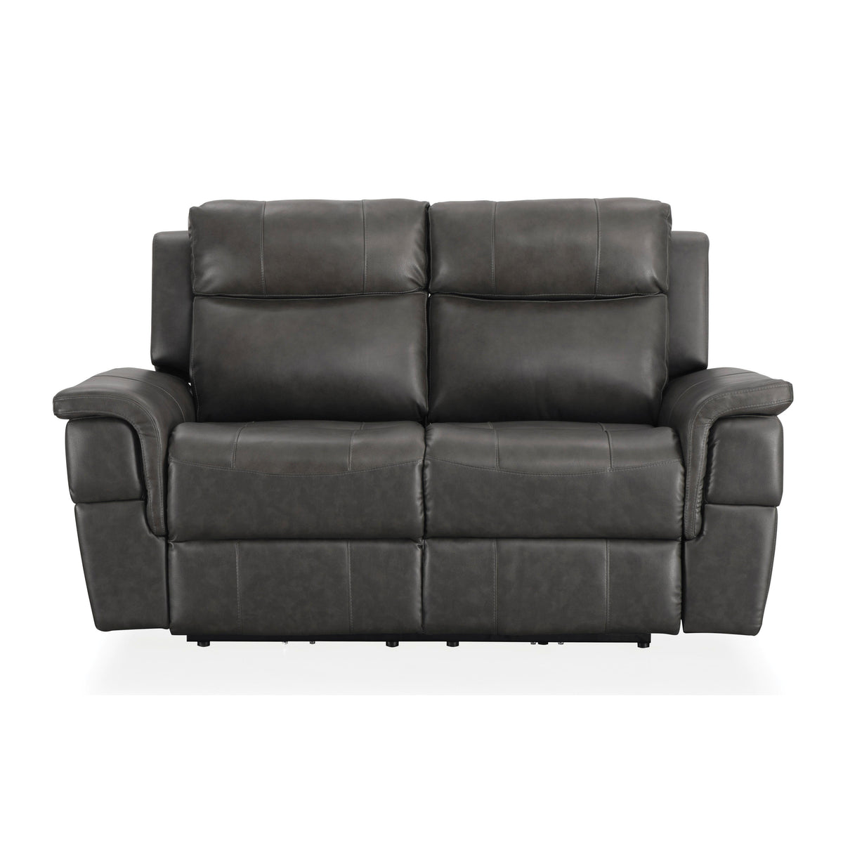 Signature Design by Ashley Dendron Power Reclining Leather Match Loves