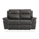Signature Design by Ashley Dendron Power Reclining Leather Match Loveseat U6370274 IMAGE 2