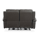 Signature Design by Ashley Dendron Power Reclining Leather Match Loveseat U6370274 IMAGE 4