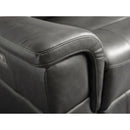Signature Design by Ashley Dendron Power Reclining Leather Match Loveseat U6370274 IMAGE 9