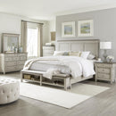  Liberty Furniture Industries Inc. Ivy Hollow 457-BR-QSB Queen Storage Bed IMAGE 4