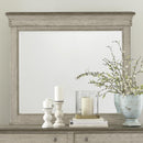  Liberty Furniture Industries Inc. Ivy Hollow 457-BR51 Landscape Mirror IMAGE 1