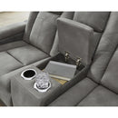 Signature Design by Ashley Next-Gen DuraPella Power Reclining Leather Look Loveseat 2200418 IMAGE 6