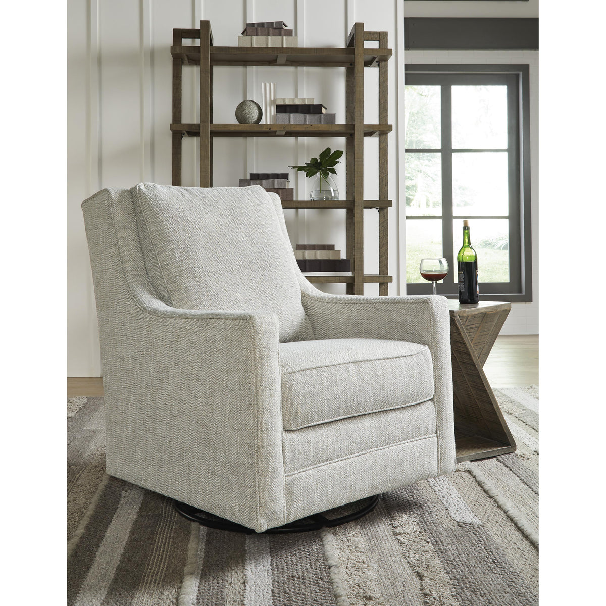 Signature Design by Ashley Kambria A3000265 Swivel Glider Accent Chair