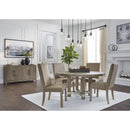 Signature Design by Ashley Round Chrestner Dining Table with Pedestal Base D983-50 IMAGE 8