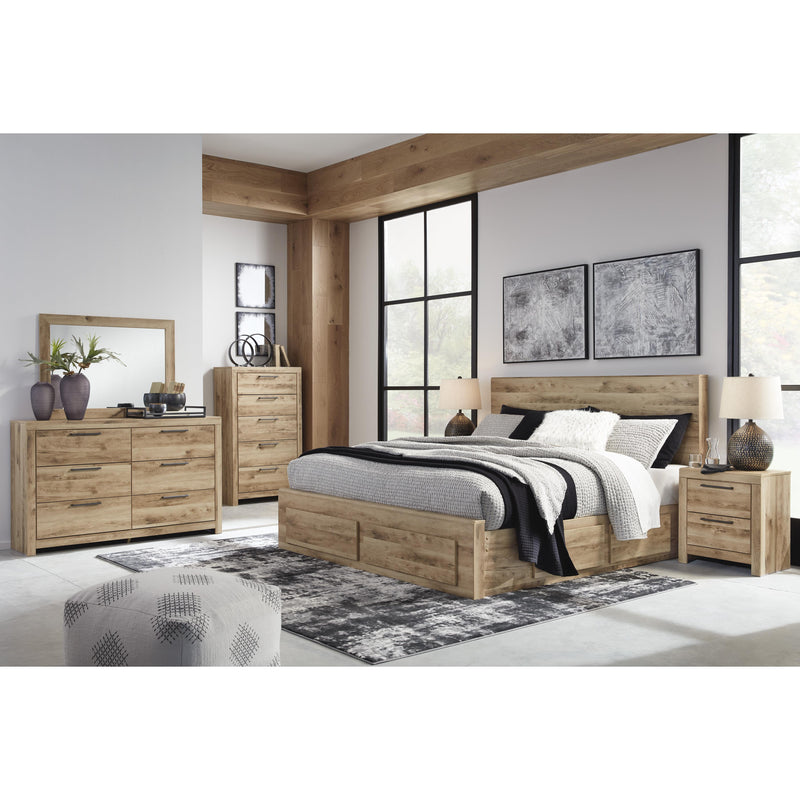 Signature Design by Ashley Hyanna B1050B13 King Panel Storage Bed with 2 Under Bed Storage Drawer IMAGE 6