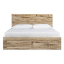 Signature Design by Ashley Hyanna B1050B8 Queen Panel Storage Bed with 2 Under Bed Storage Drawers IMAGE 2