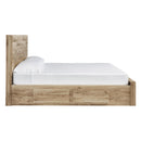 Signature Design by Ashley Hyanna B1050B8 Queen Panel Storage Bed with 2 Under Bed Storage Drawers IMAGE 3
