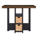 Signature Design by Ashley Dolingham Counter Height Dining Table with Pedestal Base D620-223 IMAGE 4