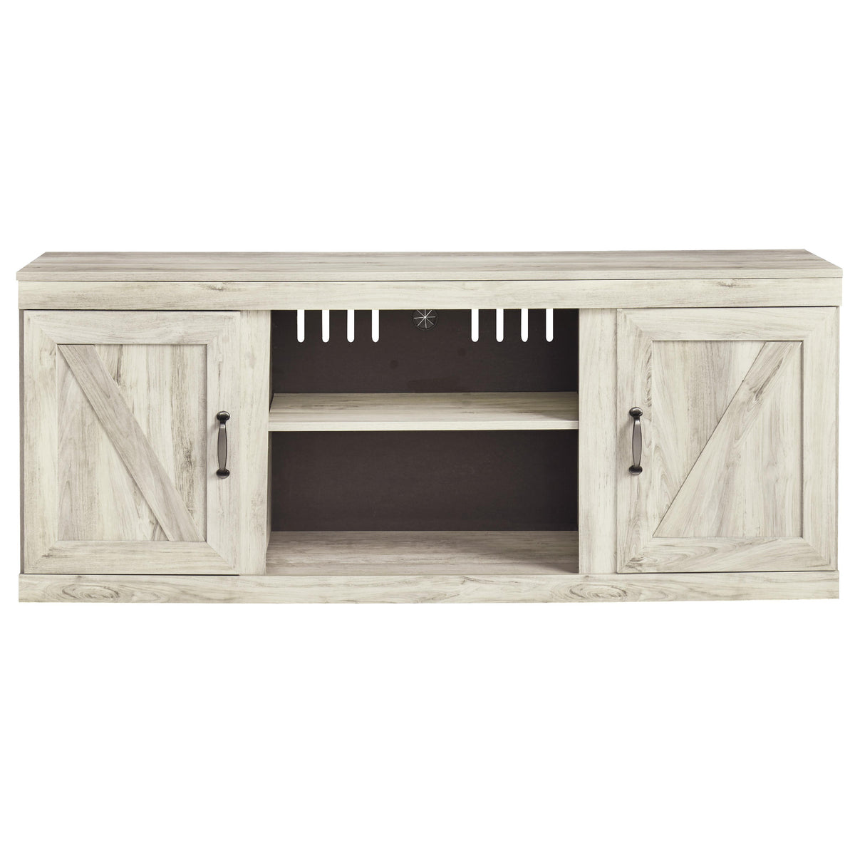 Signature Design by Ashley Bellaby EW0331-268 Large TV Stand with Fire