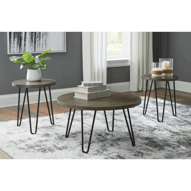  Signature Design by Ashley Hadasky T144-13 Occasional Table Set IMAGE 2