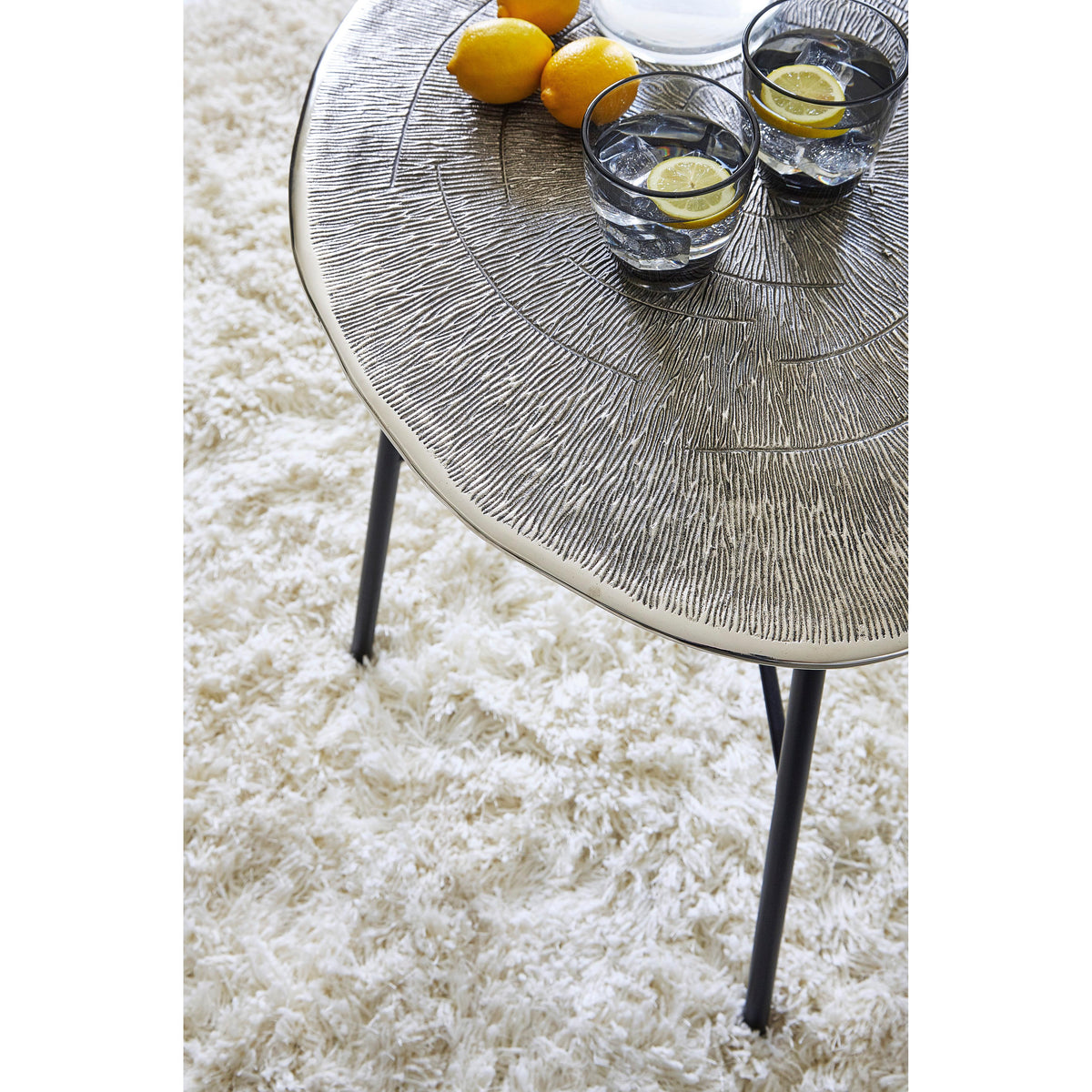 Midnight Wave Bar Table Black