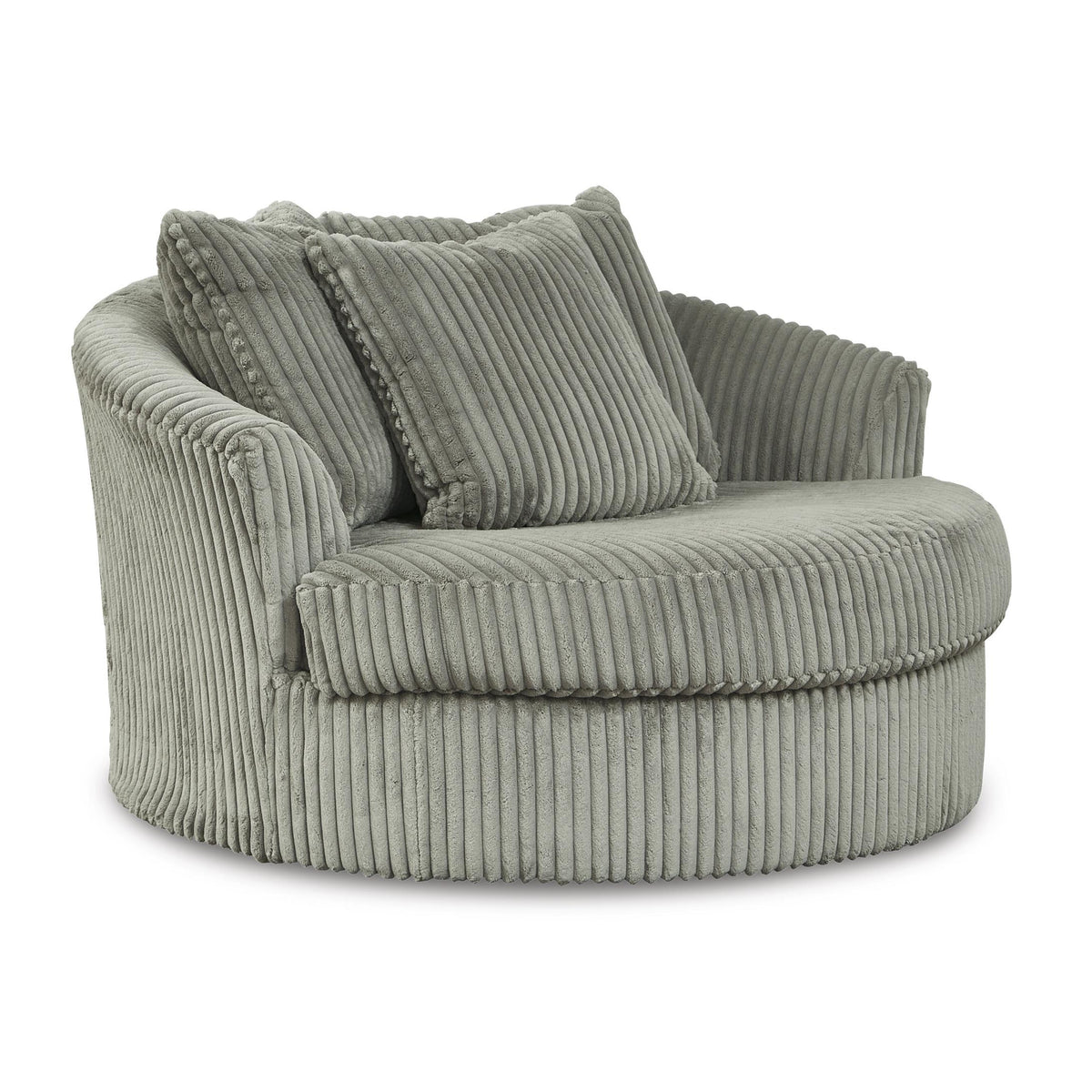 Signature Design by Ashley Lindyn 2110521 Oversized Swivel Accent Chai